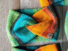 Dárková sada šedá - 6 scrunchies