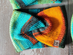 Dárková sada šedá - 6 scrunchies