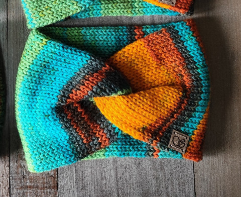 Pletená čelenka XIV. zima podzim pletené čelenka pletená čelenky na zimu na podzim 