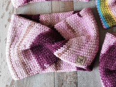 Dárková sada šedá - 6 scrunchies