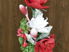 podzimní věneček s jelínkem..