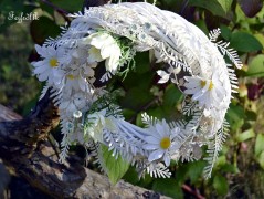 podzimní věneček s jelínkem..