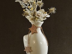 podzimní věneček s jelínkem..