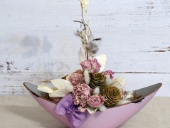 podzimní věneček s jelínkem..