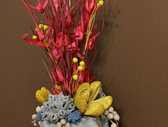 podzimní věneček s jelínkem..