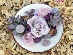 podzimní věneček s jelínkem..