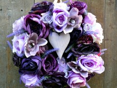 podzimní věneček s jelínkem..