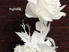 podzimní věneček s jelínkem..