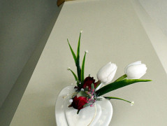 podzimní věneček s jelínkem..