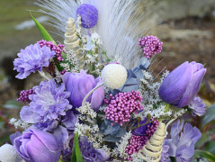 podzimní věneček s jelínkem..