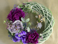 věnec ,,květinová víla ,,