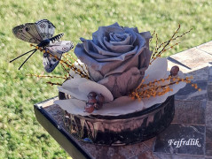 podzimní věneček s jelínkem..