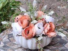 podzimní věneček s jelínkem..