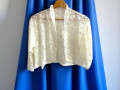 Dámské bílé bolerko S,M,L