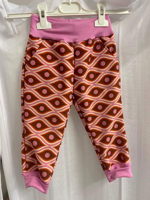 Dětské softshellové kalhoty -104 dětské kalhoty bavlněné tepláky hořčicové baggy 