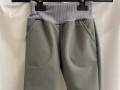 Dětské softshell kalhoty šedé-116