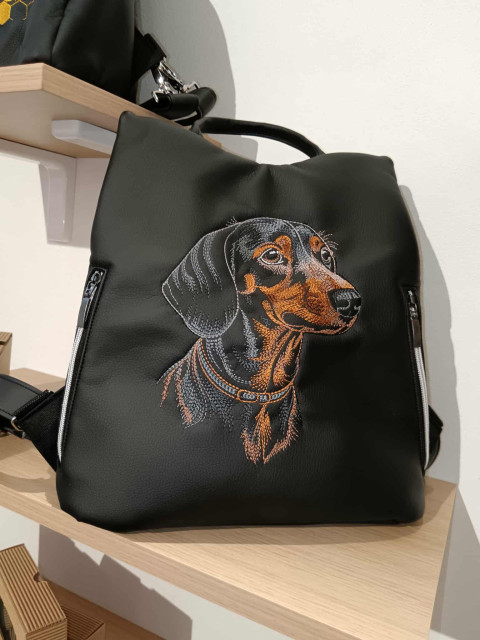 Batoh safe - Jezevčík kočka batoh mainská mývalí kočka 