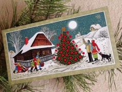 Darovací obálka - ČERVENÉ VÁNOCE