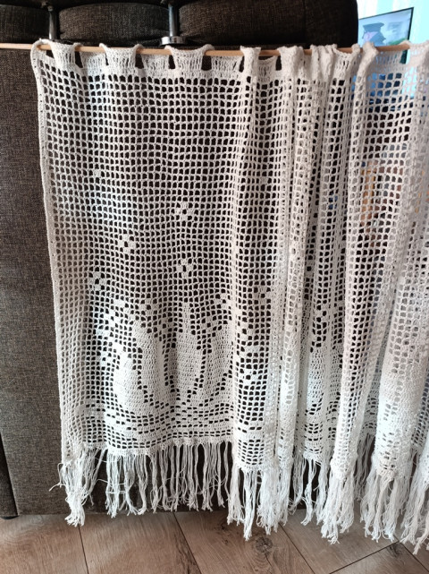 záclonka - třásně okno záclona 