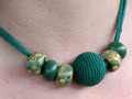 náhrdelník z fimo korálků