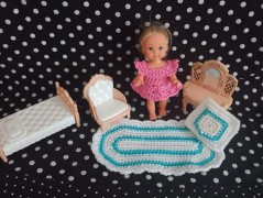 Barbie-valentýnské šatičky