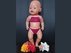 Barbie-valentýnské šatičky