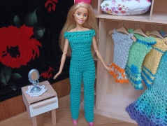 Barbie-valentýnské šatičky