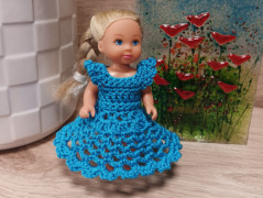 Barbie-valentýnské šatičky