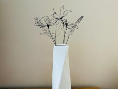 Drátkované Tulipány - 3ks