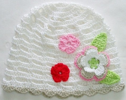 Háčkovaná čepička 151 