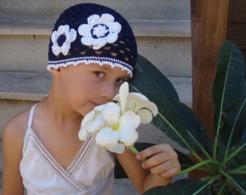 Háčkovaná čepička 133 