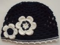 Háčkovaná čepička 133