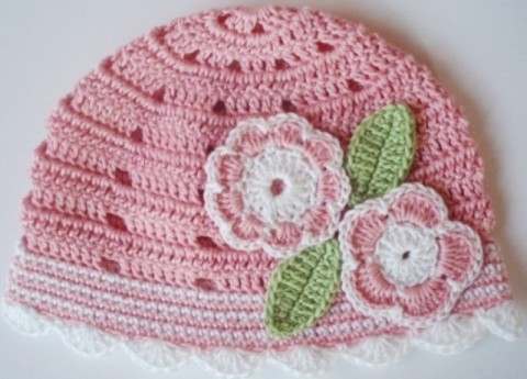 Háčkovaná čepička 21 