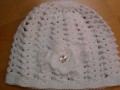 Letní háčkované  bambusové čepičky