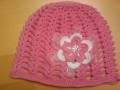 Letní háčkované  bambusové čepičky