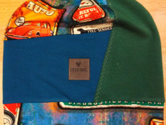 Jarní čepička s jednorožci