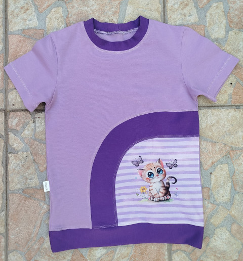 Tričko s kočičkou tričko 