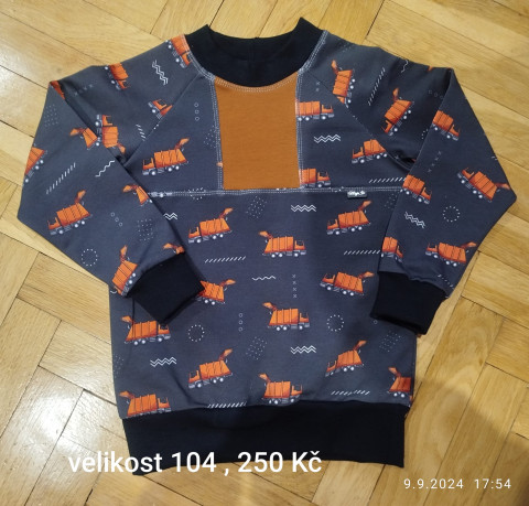 Mikinka popeláři mikina 