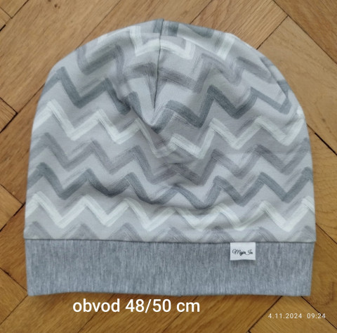 Vlnovky na čepičce čepice 