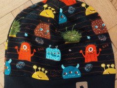 Jarní čepička s jednorožci