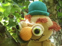 Návod na háčkovaného něm. boxera