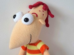 Návod na háčkovaného něm. boxera