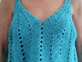 Háčkovaný dámský top