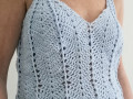 Háčkovaný dámský top