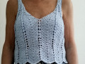 Háčkovaný dámský top