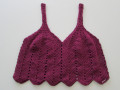 Háčkovaný dámský top