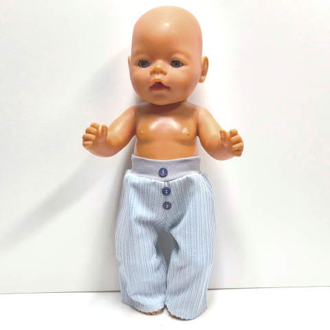 KALHOTY PRO PANENKU 40 až 43 cm panenka šaty miminko souprava miminka panenky tričko šatičky obleček baby born 43 cm kaůhoty 