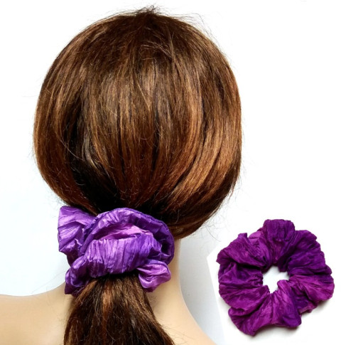 GUMIČKA DO VLASŮ vlasy ozdoba gumička látková do vlasů 