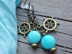 Lístečkové náušnice - S.Steel