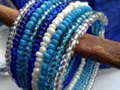 Lístečkové náušnice - S.Steel